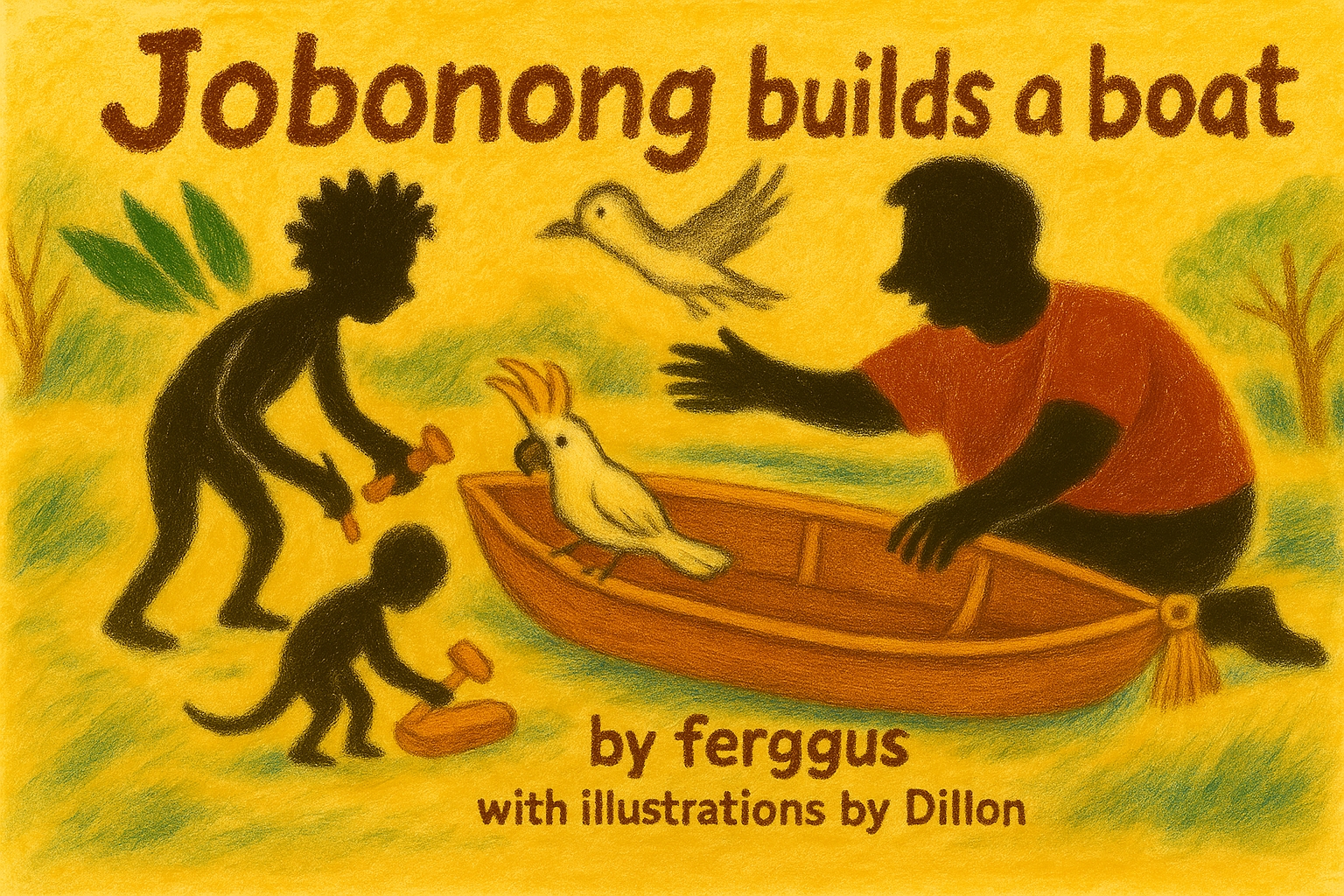 Jobonong Builds a Boat