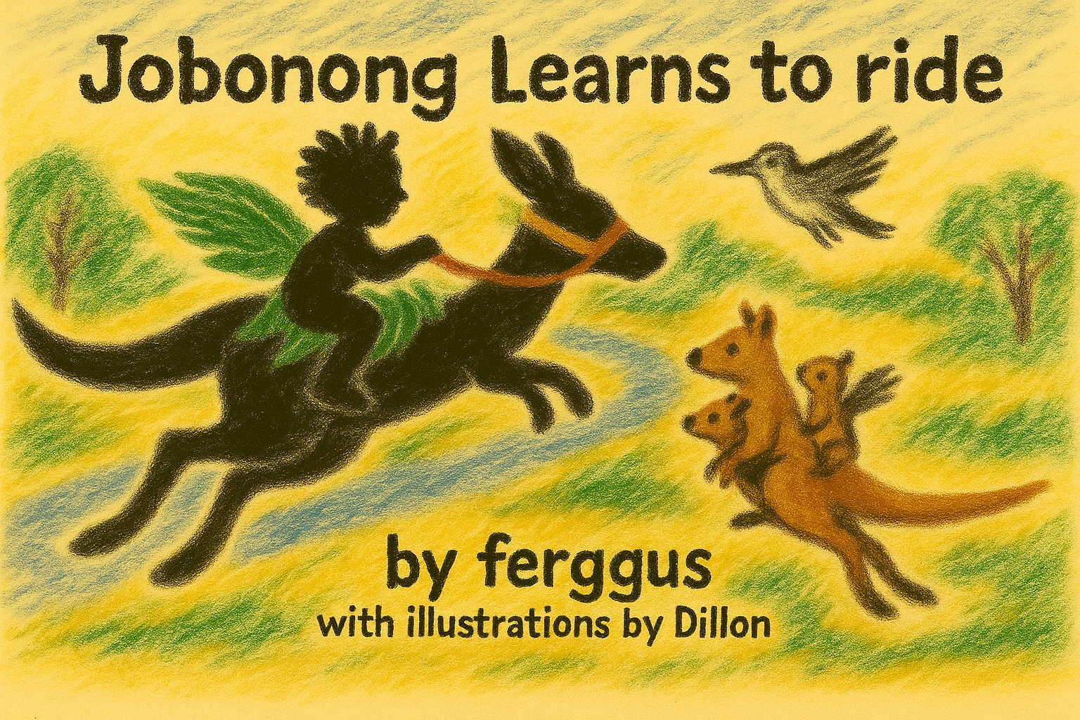 Jobonong Learns to Ride